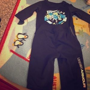 Under armour outfit!